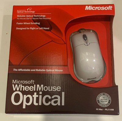Microsoft wheel mouse optical ps/2&USB (805529005488)