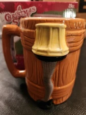 A Christmas Story Leg Lamp Coffee Mug Cup NIB not bluray or DVD