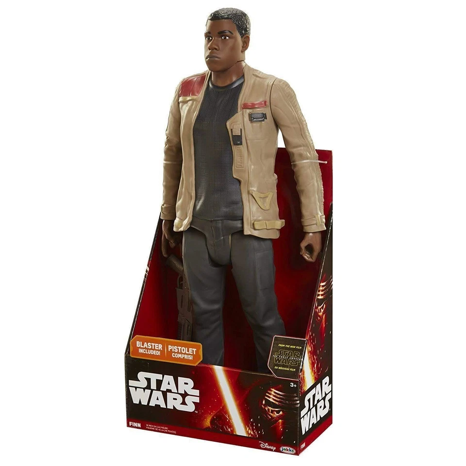 Figura de acción Star Wars Finn Big Figs 18" Pacific Jakks Second Battler Disney Foto 3 de 4