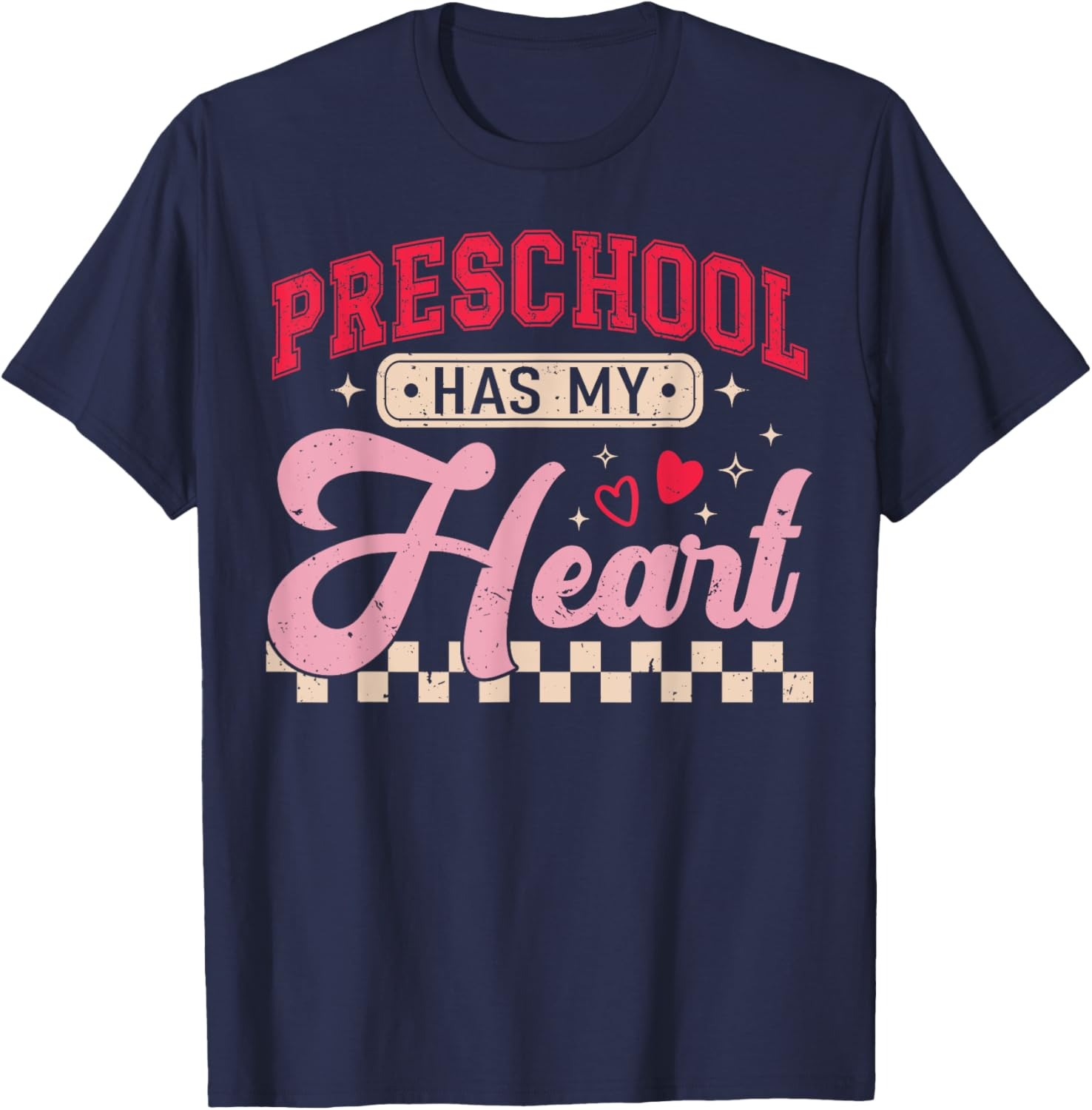 Preschool Has My Heart Teacher Valentines Day Sweatshirt T-shirt