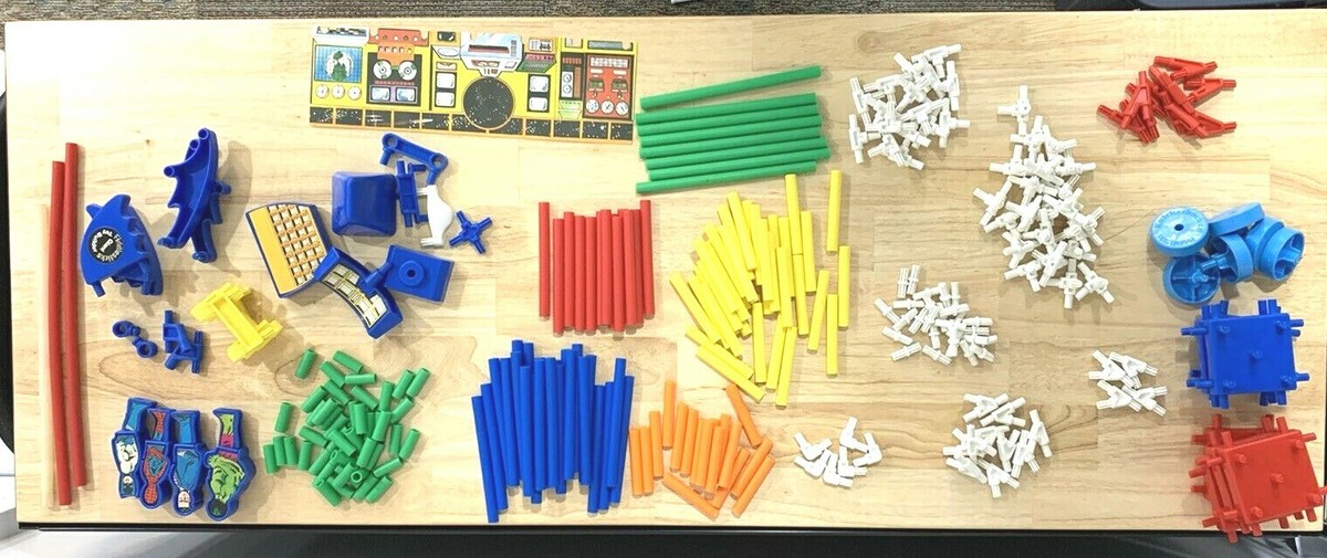 Vintage 1979 KNICKERBOCKER Fiddlesticks Giant Toy Builder Set