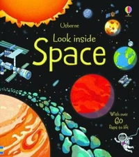 Look Inside Space (Look Inside (Usborne)) - Board book - GOOD