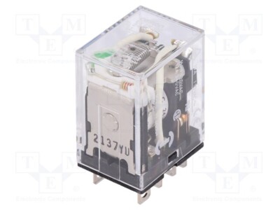 1 Stück, Relais: elektromagnetisch LY2N-D2-24DC 