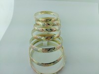 Gold Filled 7 Days Bangle Bracelet Child Size Semanario De Oro Laminado (7 Aros) Gold Filled 7 Days Bangle Bracelet Child Size Semanario De Oro Laminado (7 Aros)