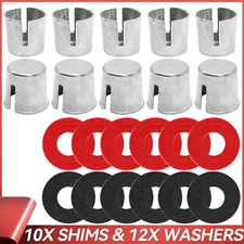 10x Battery Post Terminal Shims 12x Washers Lead Terminal Cap Top Post Battery