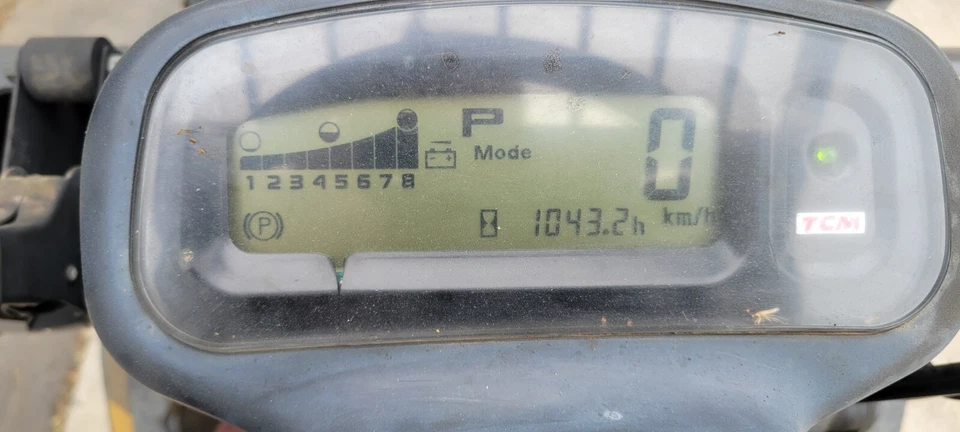 TCM FCB20A4 3350LB Cap 36V Electric Forklift W/Side Shift 189" - Image 4 of 4