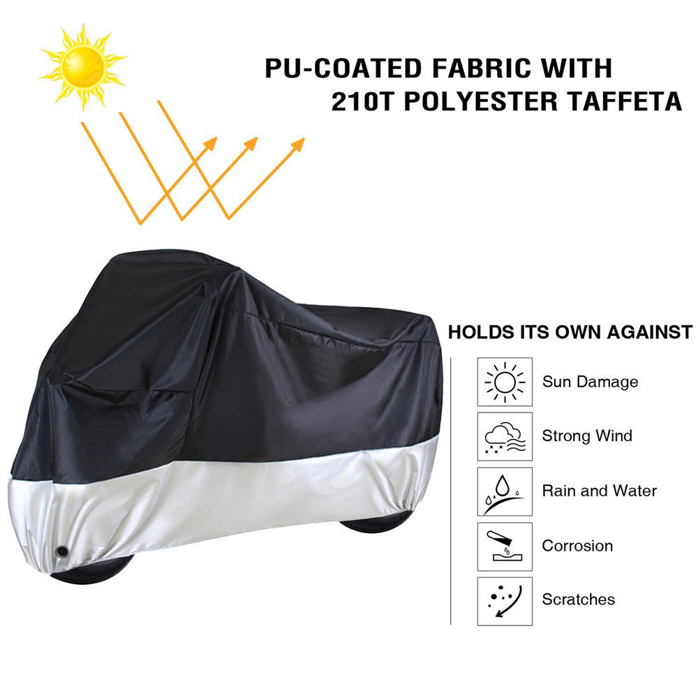 heavy duty waterproof motorcycle cover
