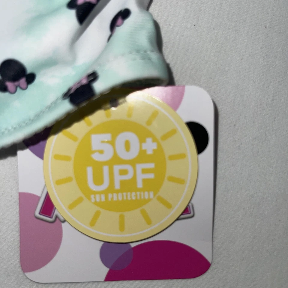 Disney Junior Minnie Mouse Traje de Baño Niñas Tankini Bikini Conjunto Talla 5 Suite de Natación Foto 3 de 4