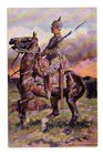DB Postcard, WW1, German, Volunteers of the War, Official Postfare,Anton Hoffman