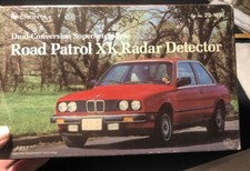 Vintage Radar Detector Micronta Road Patrol XK Dual Conversion Superheterodyne