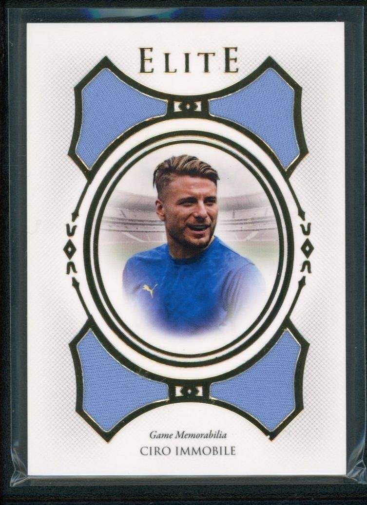 Carte Maillot Ciro Immobile 2022 - Futera Unique Elite Game Memorabilia - Non Gradée