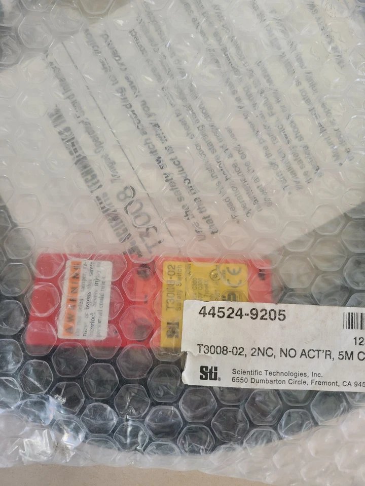 STI T3008-02 Limit Switch No Actuator 2NC 44524-9205 5 M CABLE, Factory Sealed - Image 2 of 4