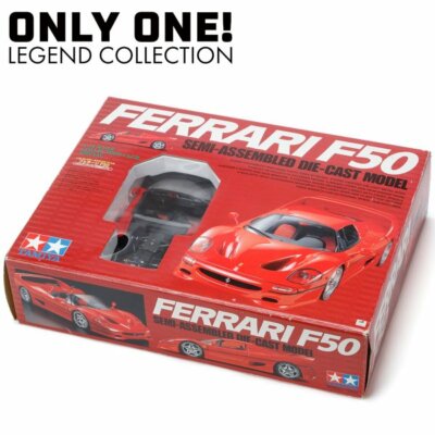 1/12 TAMIYA FERRARI F50 セミアッセンブルモデル Tamiya 1/12 FERRARI F50 SEMI-ASSEMBLED DIE-CAST MODEL Ferrari F50