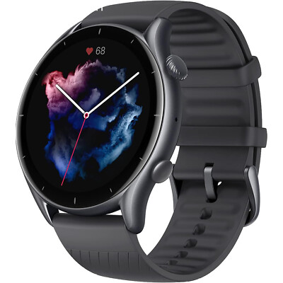 Amazfit - 【新品・未開封】スマートウォッチ AMAZFIT GTR3  2個セット Amazfit GTR 3 Bluetooth Thunder Black Smartwatch NEW | eBay