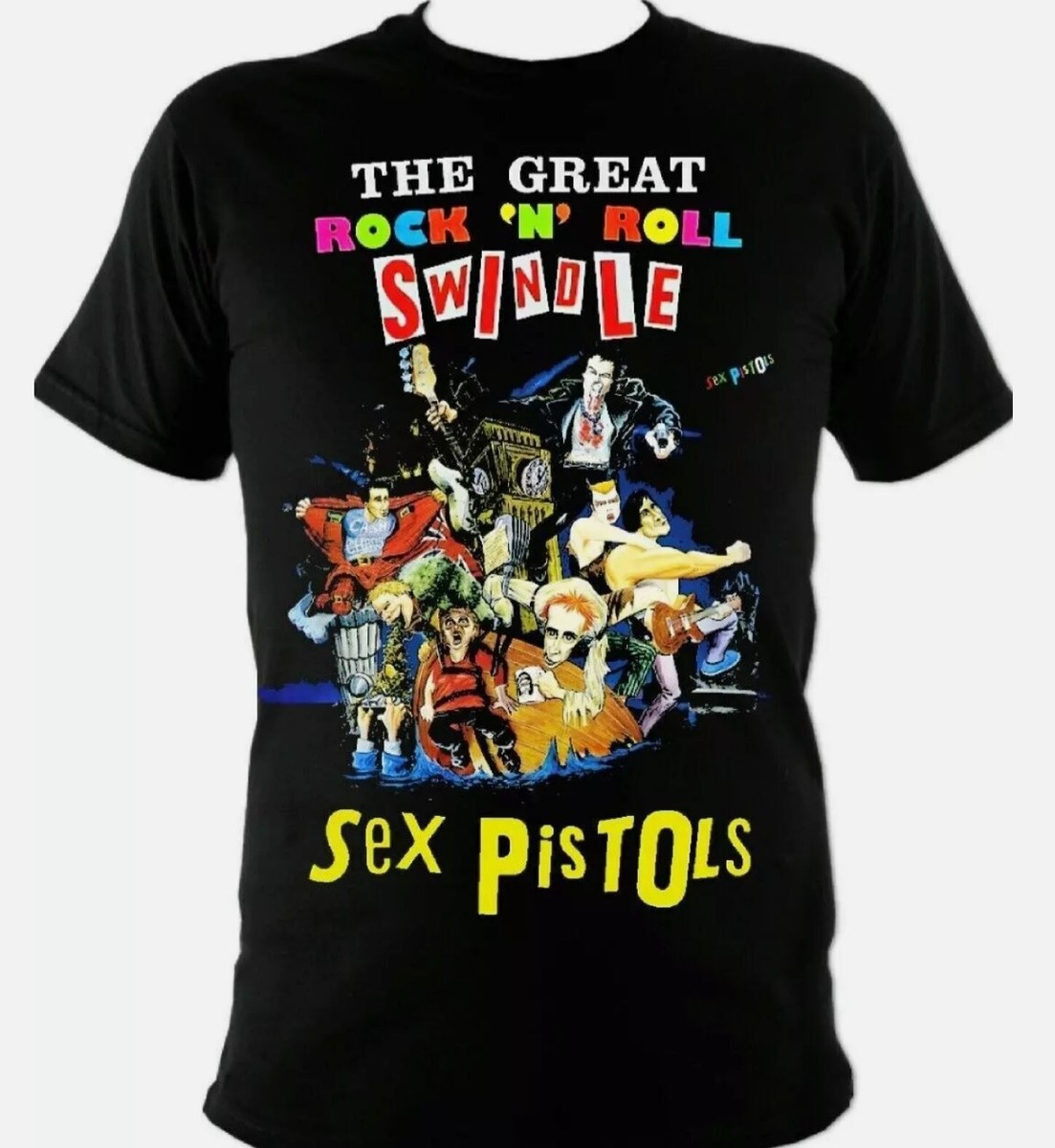 Sex Pistols Great Rock N_ Roll Swindle t shirt | eBay