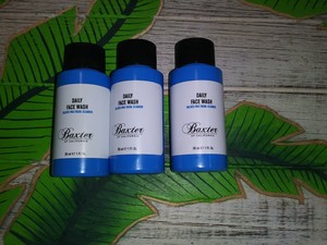 baxter face wash