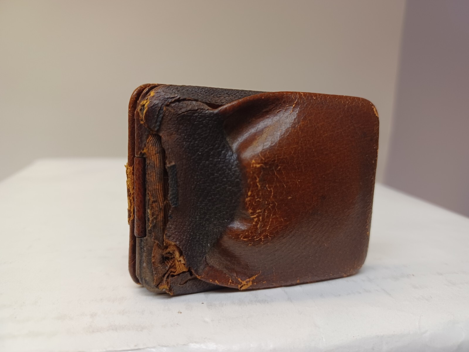 Antique Vintage Travel Clock Timepiece Leather eBay