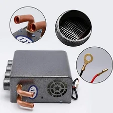4 Ports Universal Underdash Compact Auxiliary Heater, Winter Automotive Air C.