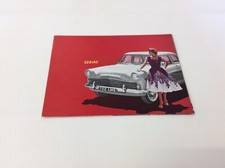 Brochure de vente Ford Zodiac 6 - originale années 50 - neuve ancien stock