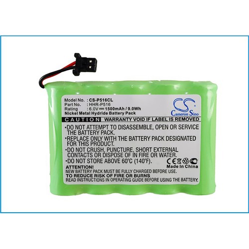 Battery for Panasonic KX-TG4500 TG4500B HHR-P516 HHR-P516A HHR-P516A-1H TYPE 34 - Zdjęcie 5 z 5