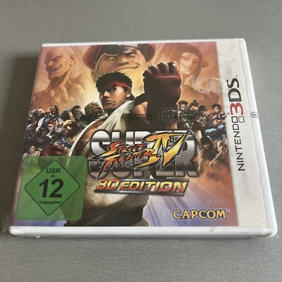 Super Street Fighter Iv-3D Edition (Nintendo 3DS, 2011) NEU OVP