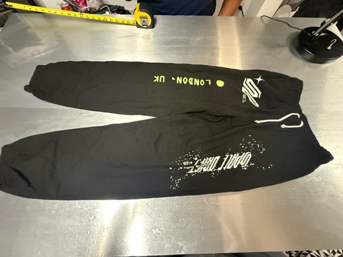 SpaceDraft London Sweatpants - Size S Black JustHoods - Picture 15 of 17