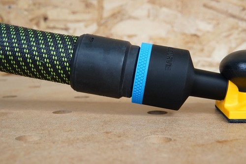 Adaptador de manguera de 36 mm para bloque de lijado manual Mirka compatible con manguera Festool de 36 mm - Imagen 3 de 4