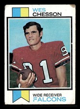 Wes Chesson 1973 Topps #281 Atlanta Falcons GD