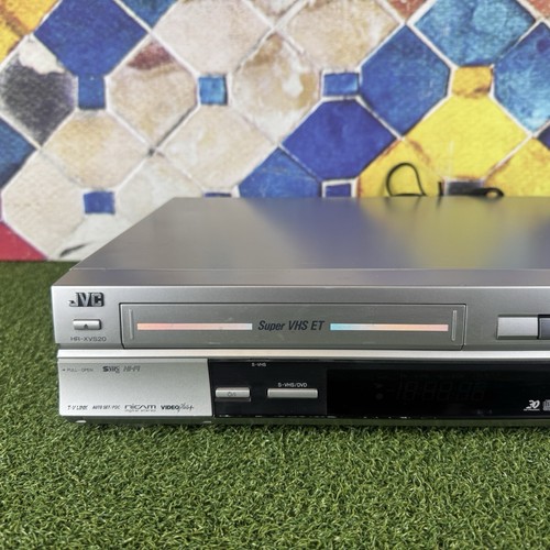 JVC HR-XVS20EK DVD Player & Video Combi Super VHS Silver - No Remote - Picture 2 of 7
