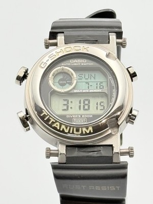 CASIO G-SHOCK DW-9900 FROGMAN Titanium Quartz Vintage Watch Divers