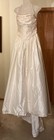 Demetrios 100% Silk Wedding Ballgown Dress Corset w Bodice Beaded w Crystals 10R — photo 4