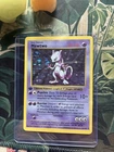 Mewtwo First Edition Holographic Pokemon Card