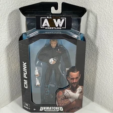 All Elite Wrestling AEW Unmatched Series 4 - CM Punk Action Figure - Long Pants