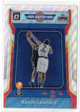 2020-21 Panini Donruss Optic - Air Defense Holo Prizm #4 Kawhi Leonard