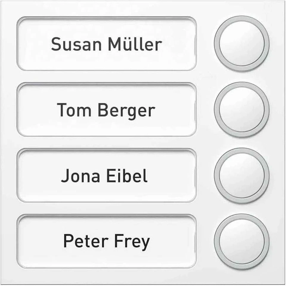 Ritto 1875470 Tastenmodul ( 4 Tasten ) , weiß "Neu