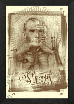 homo aeternus Framed Wall Art Poster Canvas Print Picture