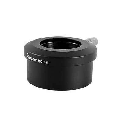 2''(M42 Thread) to 1.25'' Adapter Sleeve with Compression Ring for Telescope