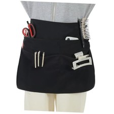 Hairstylist Half Aprons for Women, Barber Half Waist Apron with 4 Pockets