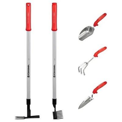 Corona Garden Digging 5-piece Tool Set,New - Free Shipping.