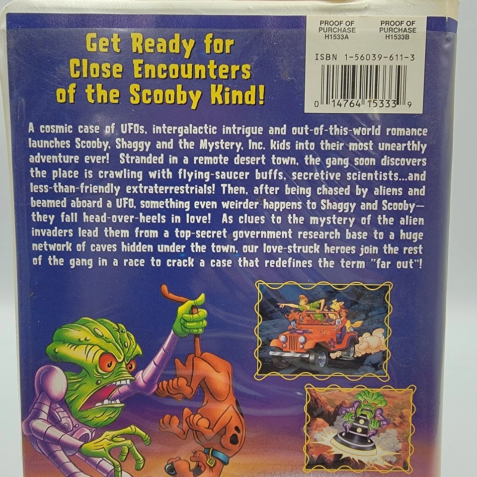 Scooby-Doo and the Alien Invaders VHS – 2000 Vintage Animated Movie Classic - Image 3 of 4