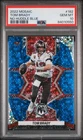 2022 Panini Mosaic #182 Tom Brady Mosaic No Huddle Blue PSA 10 #/75