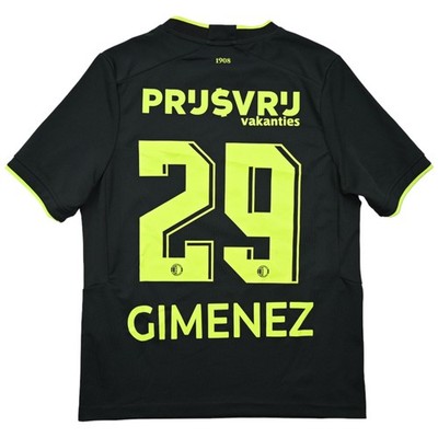 CASTORE 2023-24 FEYENOORD *GIMENEZ* SHIRT TRIKOT M. KINDER