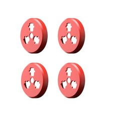 4x Red Drone Motor Protective Cover For DJI AIR 3S/AIR 3/MAVIC 3 Replace Parts