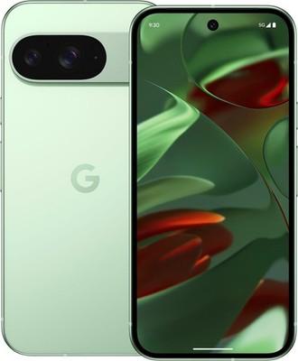 Google Pixel 9 Dual-SIM Smartphone 128GB Grün Wintergreen - Wie Neu