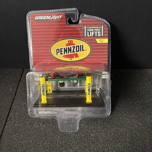 CHASE Auto Body Shop - Pennzoil 1:64 Scale Model Accessories - Greenlight 16130C