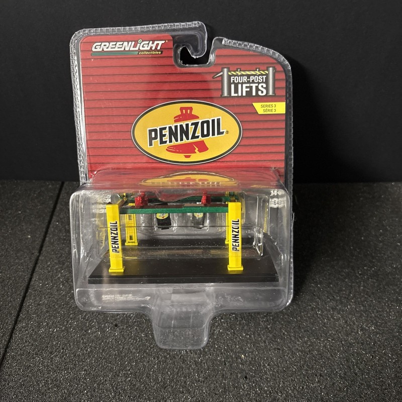 CHASE Auto Body Shop - Pennzoil 1:64 Scale Model Accessories - Greenlight 16130C