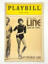PLAYBILL - A Chorus Line - Last Performance Original Broadway April 28 1990 MINT