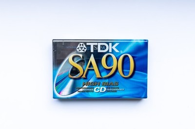 TDK SA 90 High bias Audiokassette Type II Neu&OVP Vintage Tape