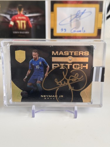 Neymar Jr Eminence On Card Gold Ink Auto 3/5 w/ a real diamond!