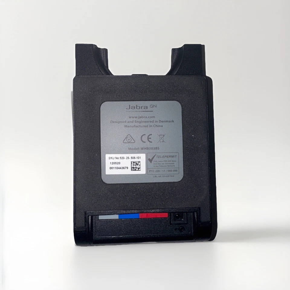 Jabra PRO 920 Mono DECT Headset mit Basisstation und Zubehör 920-25-508-101 - Bild 4 von 4